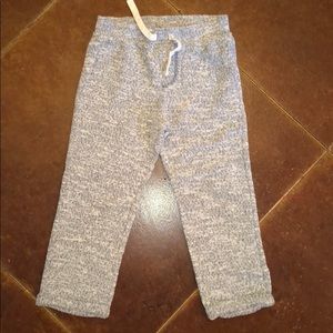 Boys cuffed “jogger style” sweatpants